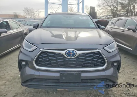2021 Toyota Highlander Hybrid Xle из США, поврежденный, VIN 5TDHARAH6MS011936